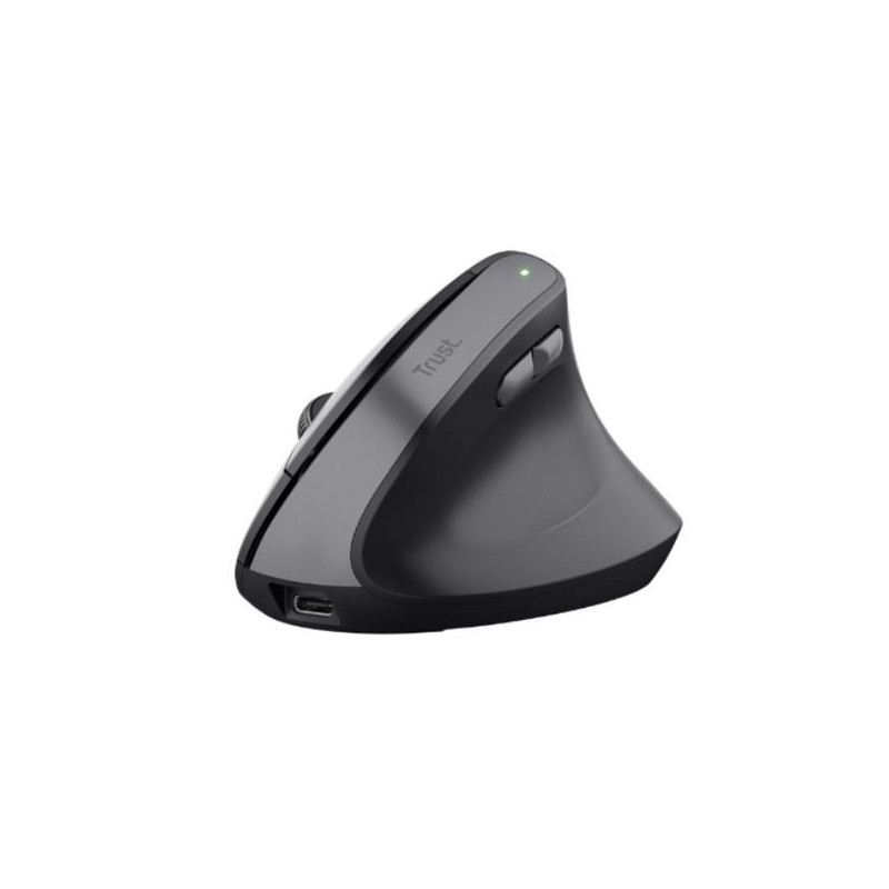 (25145) TRUST RATÓN BAYO II ERGONÓMICO VERTICAL INALÁMBRICO 2.4GHZ 6 BOTONES RECARGABLE NEGRO (25145) TRUST RATÓN BAYO II ERGONÓMICO VERTICAL INALÁMBRICO 2.4GHZ 6 BOTONES RECARGABLE NEGRO