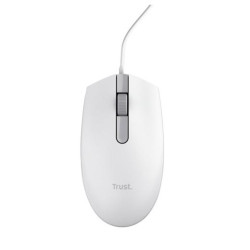(25320) TRUST RATÓN TM-101W CABLE USB 1200DPI AMBIDIESTRO 3 BOTONES BLANCO