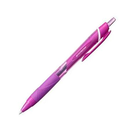 (148569000) UNIBALL ROLLERBALL JETSTREAM COLORES SXN-150C-07 RETRÁCTIL 0.7MM VIOLETA CAJA 10 UD