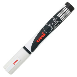 (264614000) UNIBALL MARCADOR DE TIZA LÍQUIDA CHALK PWE-5M BLANCO CAJA 6 UD