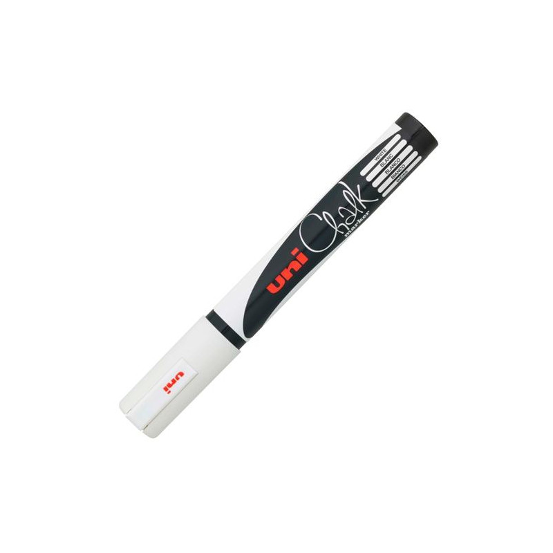 (264614000) UNIBALL MARCADOR DE TIZA LÍQUIDA CHALK PWE-5M BLANCO CAJA 6 UD (264614000) UNIBALL MARCADOR DE TIZA LÍQUIDA CHALK PWE-5M BLANCO CAJA 6 UD