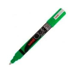 (264648000) UNIBALL MARCADOR DE TIZA LÍQUIDA CHALK PWE-5M VERDE FLÚOR