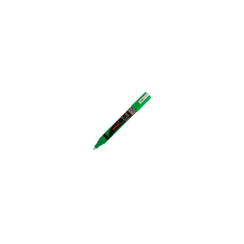 (264648000) UNIBALL MARCADOR DE TIZA LÍQUIDA CHALK PWE-5M VERDE FLÚOR (264648000) UNIBALL MARCADOR DE TIZA LÍQUIDA CHALK PWE-5M VERDE FLÚOR