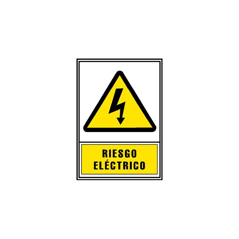(6172-03 AM) ARCHIVO 2000 SEÑAL "RIESGO ELÉCTRICO" 210X297 PVC AMARILLO (6172-03 AM) ARCHIVO 2000 SEÑAL "RIESGO ELÉCTRICO" 210X297 PVC AMARILLO