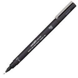 (289165000) UNIBALL ROTULADOR CALIBRADO PIN-200(S) 0.4 NEGRO CAJA 12 UD