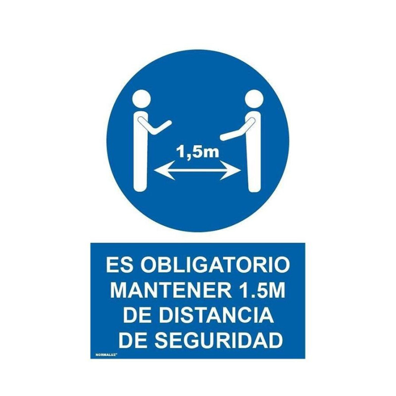 (6173-15-AZ) ARCHIVO 2000 SEÑAL "OBLIGATORIO MANTENER LA DISTANCIA DE SEGURIDAD 1 (6173-15-AZ) ARCHIVO 2000 SEÑAL "OBLIGATORIO MANTENER LA DISTANCIA DE SEGURIDAD 1