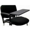 (ACCKTDAF1) UNISIT REPOSABRAZOS CON MESITA ESCRITORIO PARA SILLA CONFIDENTE DADO NEGRO