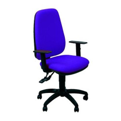 (TETE/BRF/EB) UNISIT SILLA ADMINISTRATIVA SINCRO TETE REPOSABRAZOS AJUSTABLES AZUL