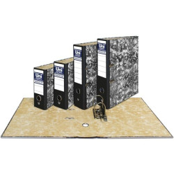 (093879) UNISYSTEM ARCHIVADOR PALANCA NOVOCLAS 65MM FOLIO RADO CARTÓN FORRADO NEGRO