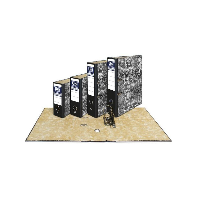 (093879) UNISYSTEM ARCHIVADOR PALANCA NOVOCLAS 65MM FOLIO RADO CARTÓN FORRADO NEGRO (093879) UNISYSTEM ARCHIVADOR PALANCA NOVOCLAS 65MM FOLIO RADO CARTÓN FORRADO NEGRO