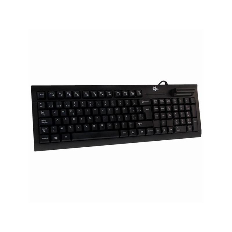 (MINIL_K) BIT4ID TECLADO CON LECTOR DE DNI (NO INCLUYE RATÓN) CABLE USB NEGRO (MINIL_K) BIT4ID TECLADO CON LECTOR DE DNI (NO INCLUYE RATÓN) CABLE USB NEGRO