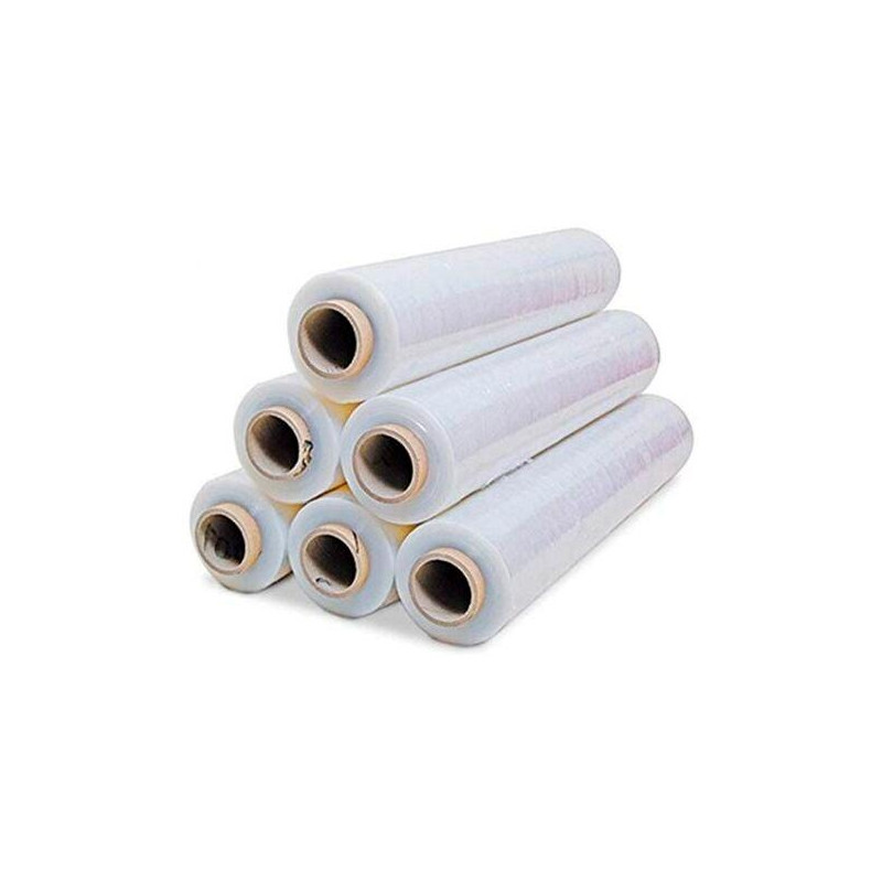 (00001) FILM DE PALETIZAR ROLLO 23 MICRAS 2KG 500MM ANCHO TRANSPARENTE (00001) FILM DE PALETIZAR ROLLO 23 MICRAS 2KG 500MM ANCHO TRANSPARENTE