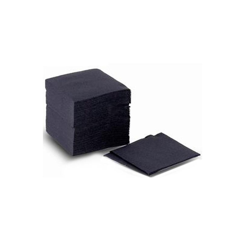 (20014) PAQUETE 100 SERVILLETAS 2 CAPAS 20X20 PASTA NEGRO (20014) PAQUETE 100 SERVILLETAS 2 CAPAS 20X20 PASTA NEGRO