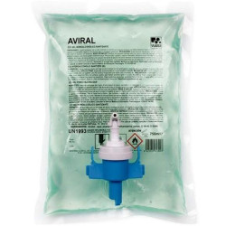 (32013) RECAMBIO GEL HIDROALCOHÓLICO SANITIZANTE PARA DOSIFICADOR MANUAL BAG 750 ML -6 CARGAS-