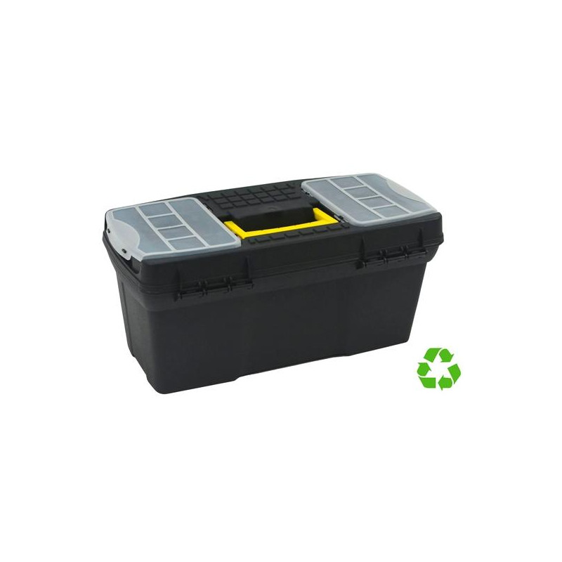 (CP14901139 NE) ARCHIVO 2000 CAJA DE HERRAMIENTAS SOSTENIBLE S PEQUEÑA 190X390X180MM PP NEGRO (CP14901139 NE) ARCHIVO 2000 CAJA DE HERRAMIENTAS SOSTENIBLE S PEQUEÑA 190X390X180MM PP NEGRO