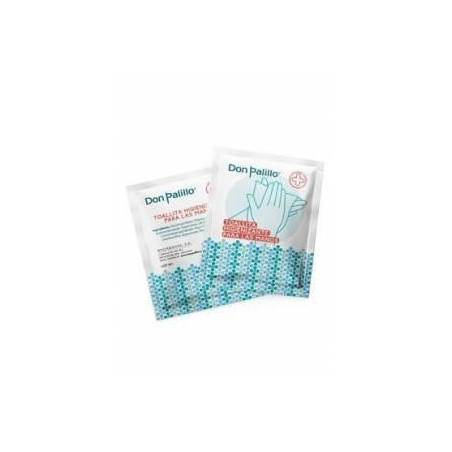 (36191) TOALLITAS HIGIENIZANTES PARA LAS MANOS EN ENVASE INDIVIDUAL CAJA -500U-