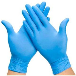 (957213) CAJA DE GUANTES DE VINILO SIN POLVO MULTIUSOS TALLA L -100U-