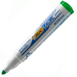 (904940) VELLEDA MARCADOR PIZARRA BLANCA ECOLUTIONS 1701 PUNTA REDONDA VERDE CAJA 12 UD