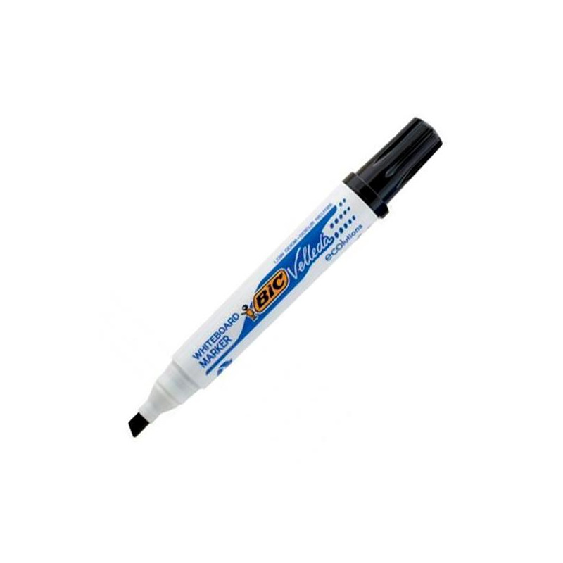 (904946) VELLEDA MARCADOR PIZARRA BLANCA ECOLUTIONS 1751 PUNTA BISELADA NEGRO CAJA 12 UD (904946) VELLEDA MARCADOR PIZARRA BLANCA ECOLUTIONS 1751 PUNTA BISELADA NEGRO CAJA 12 UD