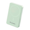 (32228) VERBATIM CARGADOR INALAMBRICO POWER BANK 10K MAH 1XUSB-C VERDE