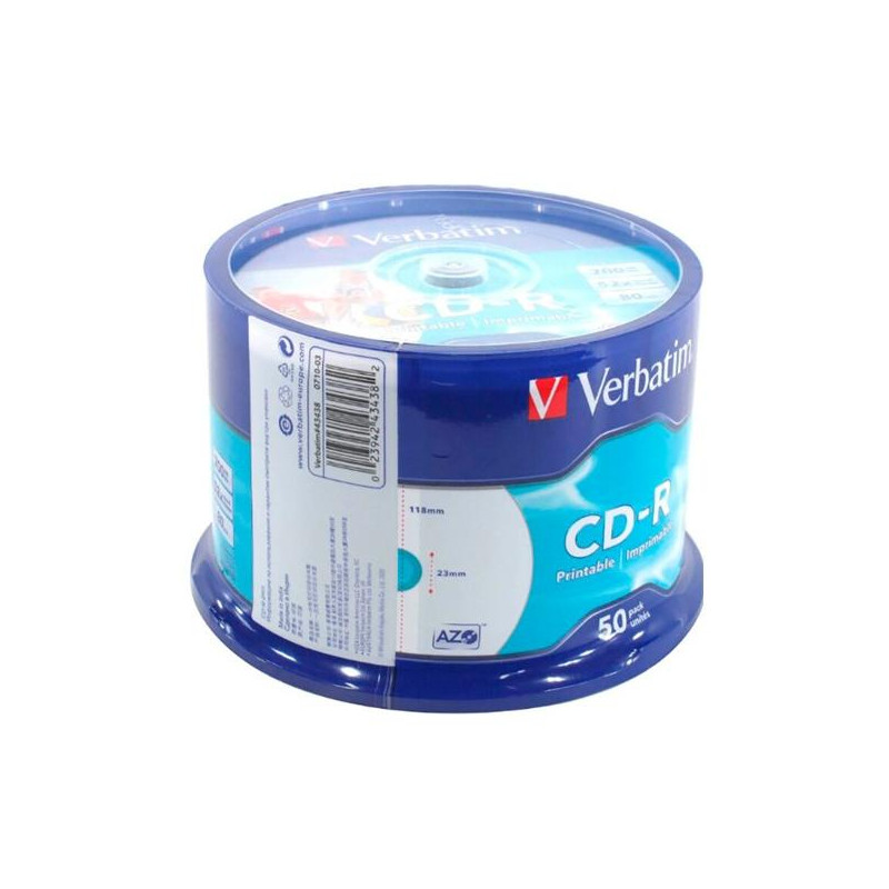 (43438) VERBATIM CD-R AZO (43438) VERBATIM CD-R AZO