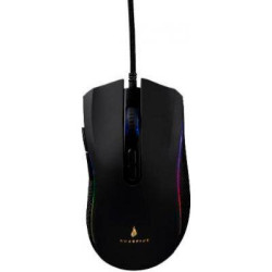 (48815) VERBATIM RATÓN GAMING SUREFIRE HAWK CLAW CABLE USB 6400DPI DIESTROS 7 BOTONES PROGRAMABLES ILUMINACIÓN RGB LED NEGRO