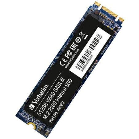 (49363) VERBATIM DISCO VI560 S3 M.2 SSD 512GB INTERNO SATA III