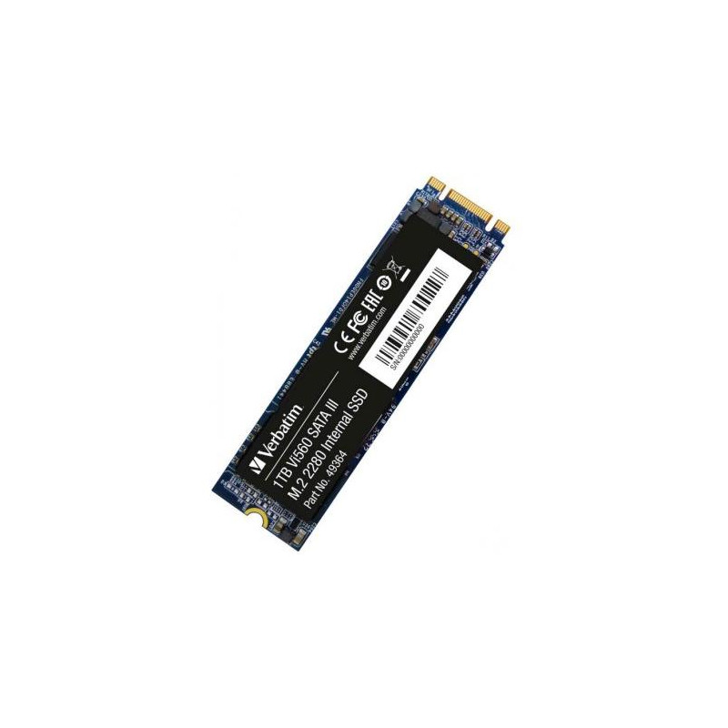(49364) VERBATIM DISCO VI560 S3 M.2 SSD 1TB INTERNO SATA III (49364) VERBATIM DISCO VI560 S3 M.2 SSD 1TB INTERNO SATA III