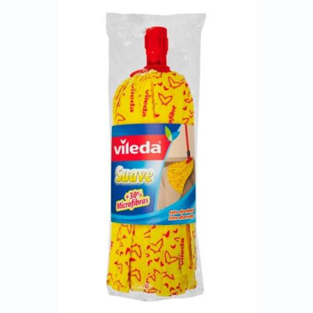 (143142) VILEDA RECAMBIO FREGONA SUAVE UNIVERSAL AMARILLA