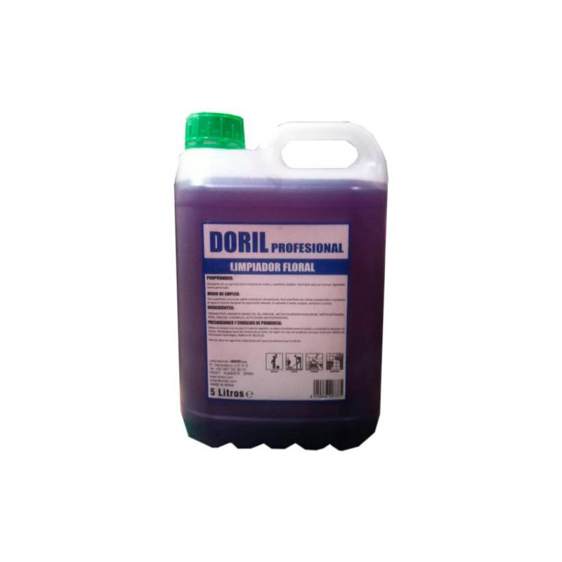 (L361G05028) DORIL FREGASUELOS FLORAL PROFESIONAL GARRAFA 5L (L361G05028) DORIL FREGASUELOS FLORAL PROFESIONAL GARRAFA 5L