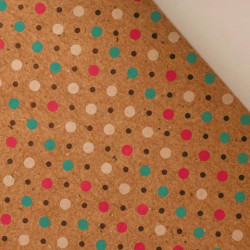 (3150197) WONDER WRAPPER PAPEL DE REGALO BOBINA 31CM X 90M 2KG KRAFT 100% RECICLADO MIL PUNTOS