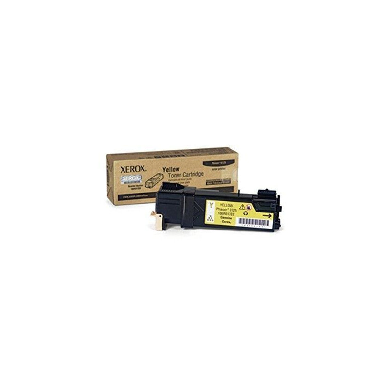 (106R01333) XEROX TONER AMARILLO TEKTRONIX PHASER 6125 (106R01333) XEROX TONER AMARILLO TEKTRONIX PHASER 6125