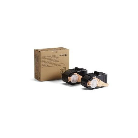 (106R02605) XEROX TONER NEGRO PHASER 7100 - PACK 2