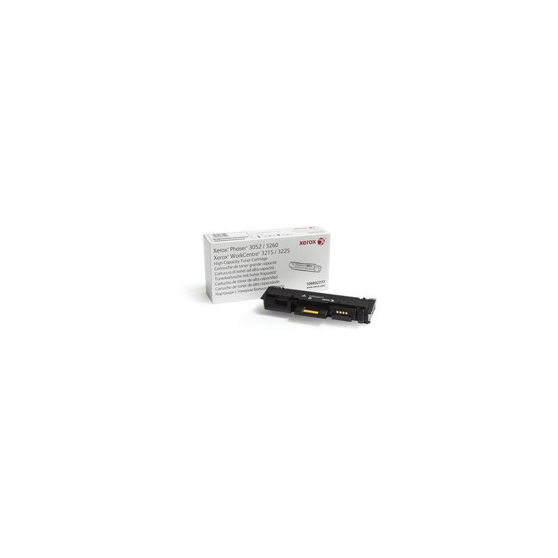 (106R02777) XEROX TONER NEGRO WORKCENTRE 3215/3225/3260 - ALTA CAPACIDAD (106R02777) XEROX TONER NEGRO WORKCENTRE 3215/3225/3260 - ALTA CAPACIDAD