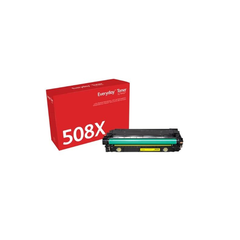 (006R03681) XEROX EVERYDAY TONER AMARILLO PARA HP LASERJET M553 - 508X - CF362X (006R03681) XEROX EVERYDAY TONER AMARILLO PARA HP LASERJET M553 - 508X - CF362X