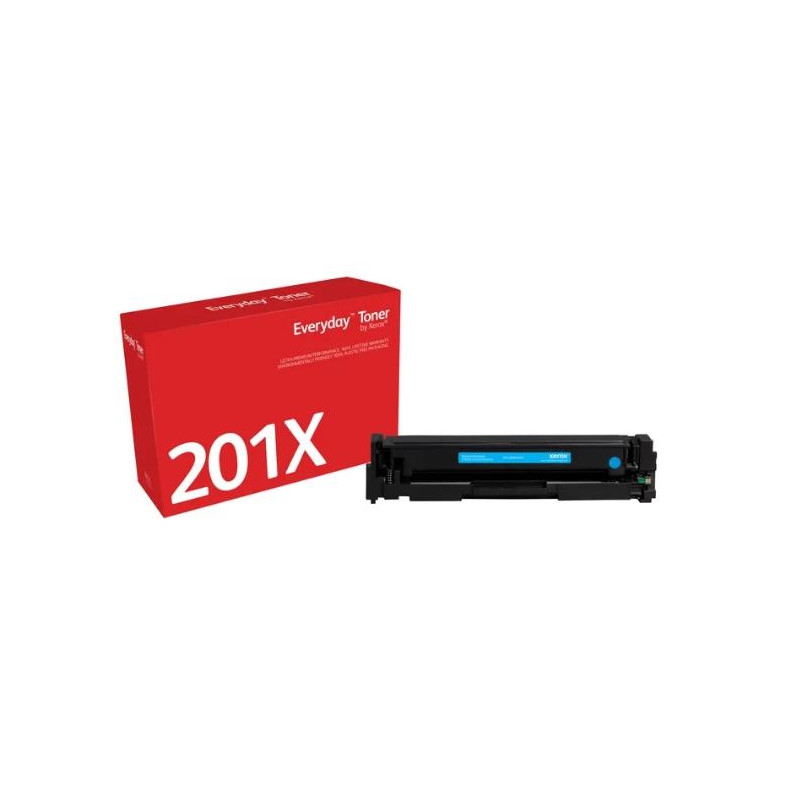 (006R03693) XEROX EVERYDAY TONER CYAN PARA HP COLOR LASERJET PRO M252/MFP M274 - 201X - CF401X (006R03693) XEROX EVERYDAY TONER CYAN PARA HP COLOR LASERJET PRO M252/MFP M274 - 201X - CF401X