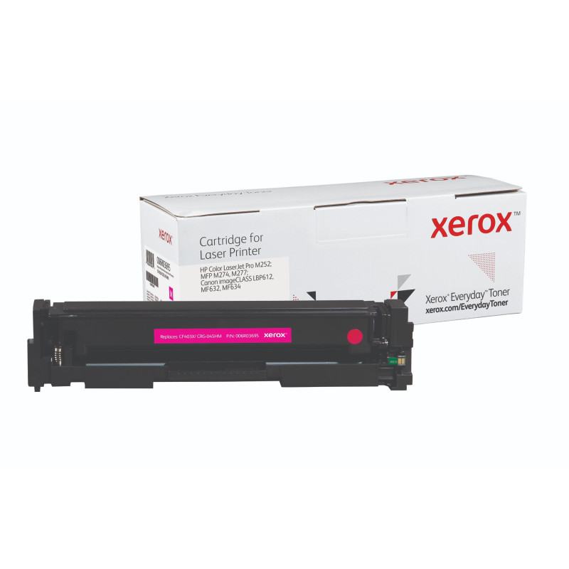 (006R03695) XEROX EVERYDAY TONER MAGENTA PARA HP COLOR LASERJET PRO M252/MFP M274 - 201X - CF403X (006R03695) XEROX EVERYDAY TONER MAGENTA PARA HP COLOR LASERJET PRO M252/MFP M274 - 201X - CF403X