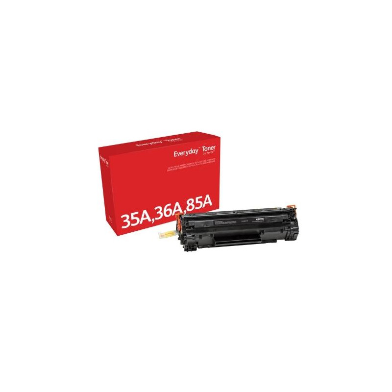 (006R03708) XEROX EVERYDAY TONER NEGRO PARA HP LASERJET P1005 - CB435A/CB436A/CE285A/CRG125