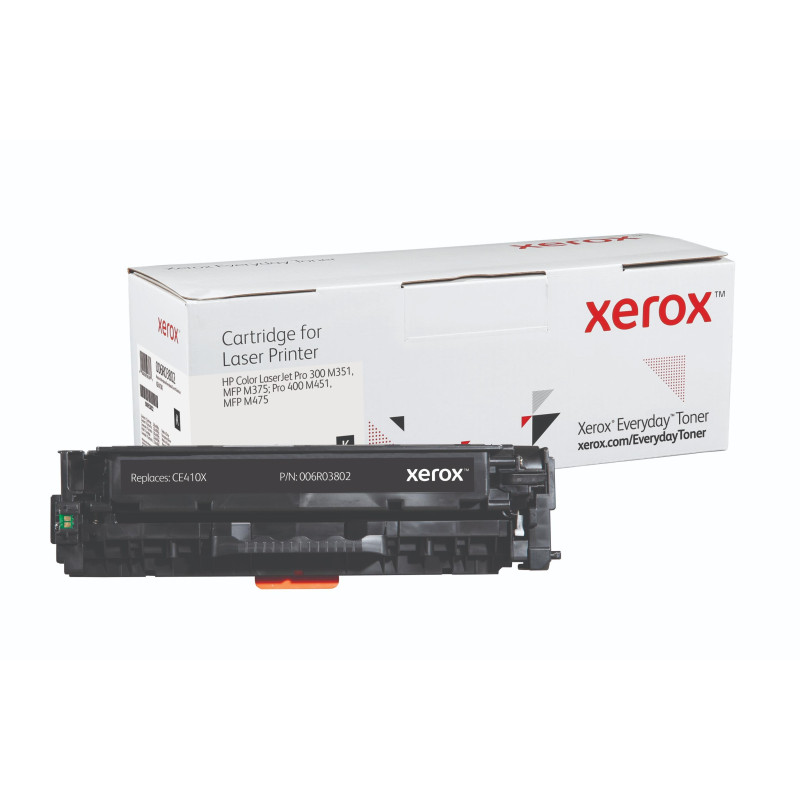 (006R03802) XEROX EVERYDAY TONER NEGRO PARA HP COLOR LASERJET PRO 300 M351 - 305X - CE410X (006R03802) XEROX EVERYDAY TONER NEGRO PARA HP COLOR LASERJET PRO 300 M351 - 305X - CE410X