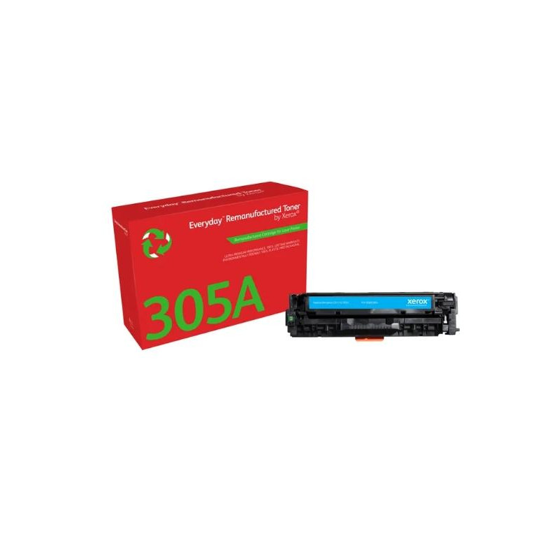 (006R03804) XEROX EVERYDAY TONER CYAN PARA HP LASERJET PRO 300/400 COLOR - M 351A - MFP M375 NW/M451DN/DW/NW - 305A - CE411A (006R03804) XEROX EVERYDAY TONER CYAN PARA HP LASERJET PRO 300/400 COLOR - M 351A - MFP M375 NW/M451DN/DW/NW - 305A - CE411A