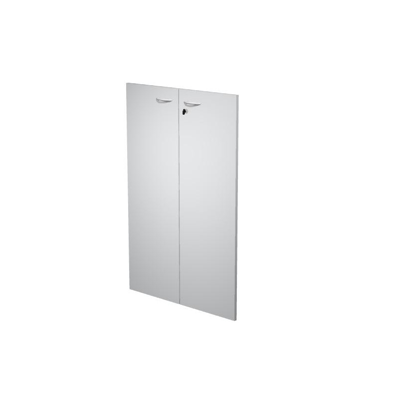 (60069M-9) ARTEXPORT PAREJA DE PUERTAS PARA ESTANTERÍA MEDIA PRESTO 18MM CON CERRADURA GRIS (60069M-9) ARTEXPORT PAREJA DE PUERTAS PARA ESTANTERÍA MEDIA PRESTO 18MM CON CERRADURA GRIS