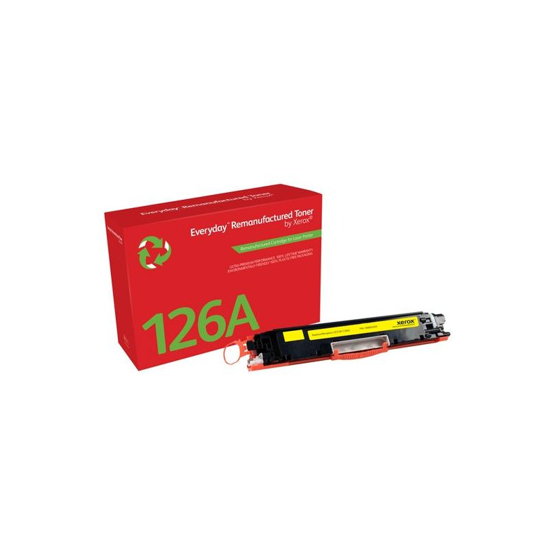 (106R02259) XEROX EVERYDAY REMANUFACTURED TONER AMARILLO PARA HP LASERJET 1025 - CE312A (106R02259) XEROX EVERYDAY REMANUFACTURED TONER AMARILLO PARA HP LASERJET 1025 - CE312A