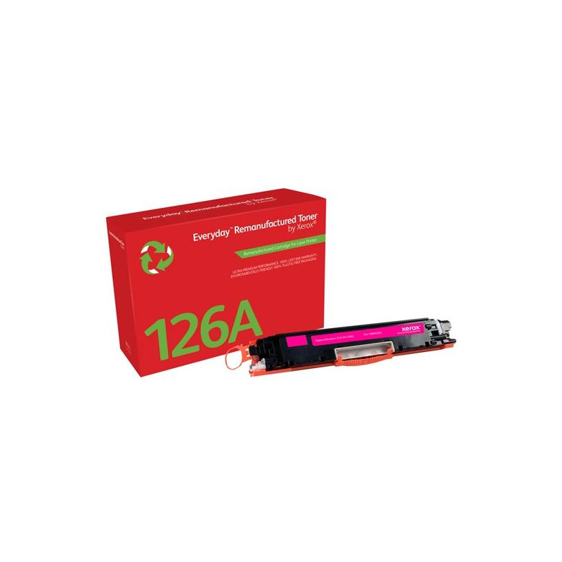 (106R02260) XEROX EVERYDAY REMANUFACTURED TONER MAGENTA PARA HP LASERJET 1025 - CE313A (106R02260) XEROX EVERYDAY REMANUFACTURED TONER MAGENTA PARA HP LASERJET 1025 - CE313A