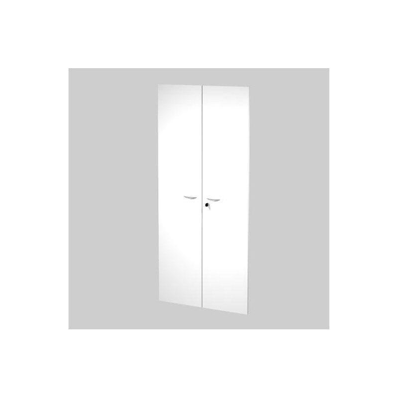 (60075M-3) ARTEXPORT PAREJA DE PUERTAS PARA ESTANTERÍA ALTA PRESTO 18MM CON CERRADURA BLANCO (60075M-3) ARTEXPORT PAREJA DE PUERTAS PARA ESTANTERÍA ALTA PRESTO 18MM CON CERRADURA BLANCO