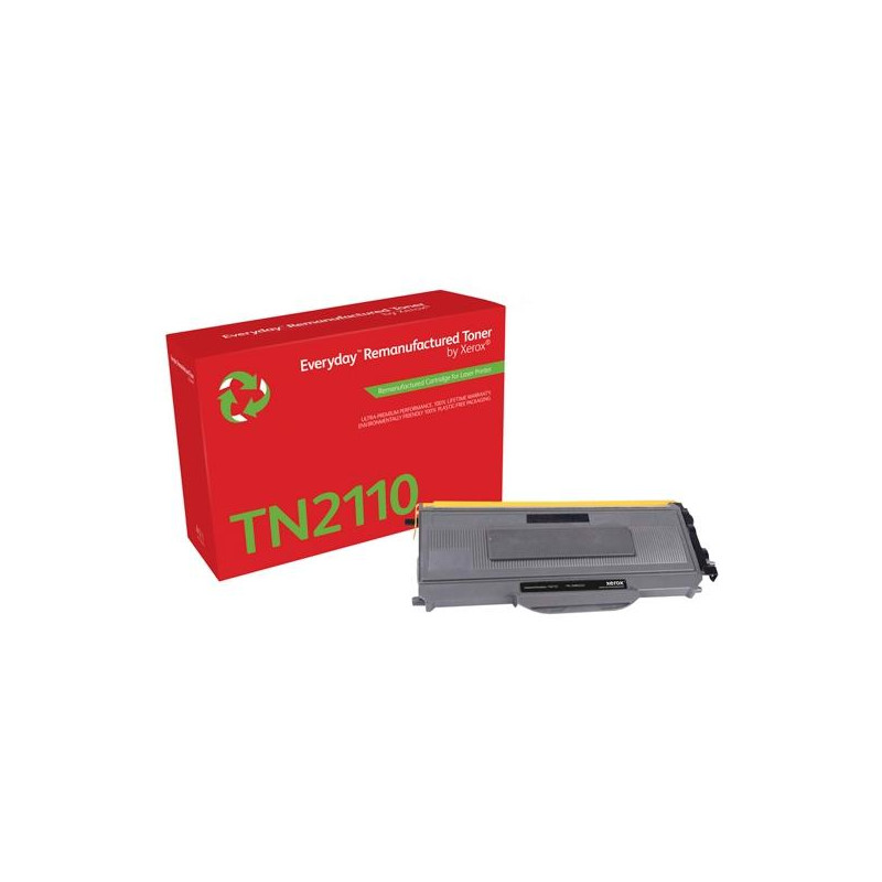(106R02322) XEROX EVERYDAY REMANUFACTURED TONER NEGRO PARA BROTHER HL 2140/2150N/2170W - TN2120 (106R02322) XEROX EVERYDAY REMANUFACTURED TONER NEGRO PARA BROTHER HL 2140/2150N/2170W - TN2120