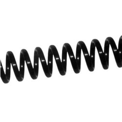 (3034P4N12) YOSAN ESPIRAL PLÁSTICO PASO 4:1 56 12MM NEGRO PACK 100 UD