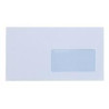 (877S1122VD/500) YOSAN SOBRE OFFSET 90GR 115X225 BLANCO TIRA AUTOADHESIVA Y CON VENTANA DERECHA -500U-