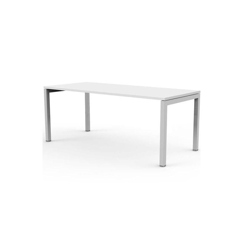 (66003-3+86711N+86308) ARTEXPORT MESA ESCRITORIO VENERE 160 CON 4 PATAS DE METAL 40X40MM TABLERO 22MM BLANCO (66003-3+86711N+86308) ARTEXPORT MESA ESCRITORIO VENERE 160 CON 4 PATAS DE METAL 40X40MM TABLERO 22MM BLANCO