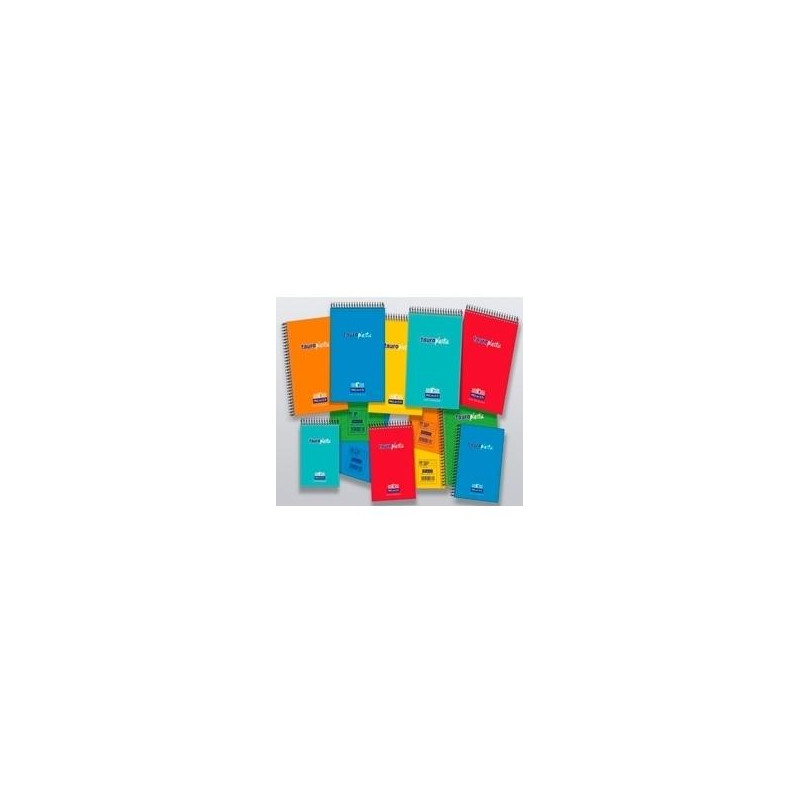 (782-N) ZORRILLA BLOC DE BOLSILLO TAUROPLASTIC PREMIER 1/12 80H 63GR CUADROS NATURAL T/ PP COLORES SURTIDOS (782-N) ZORRILLA BLOC DE BOLSILLO TAUROPLASTIC PREMIER 1/12 80H 63GR CUADROS NATURAL T/ PP COLORES SURTIDOS
