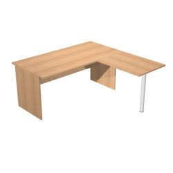 (ML003P-HA) ARTEXPORT MESA ESCRITORIO PRESTO PATAS PANEL LATERAL 160 + ALA LATERAL 79X60 HAYA